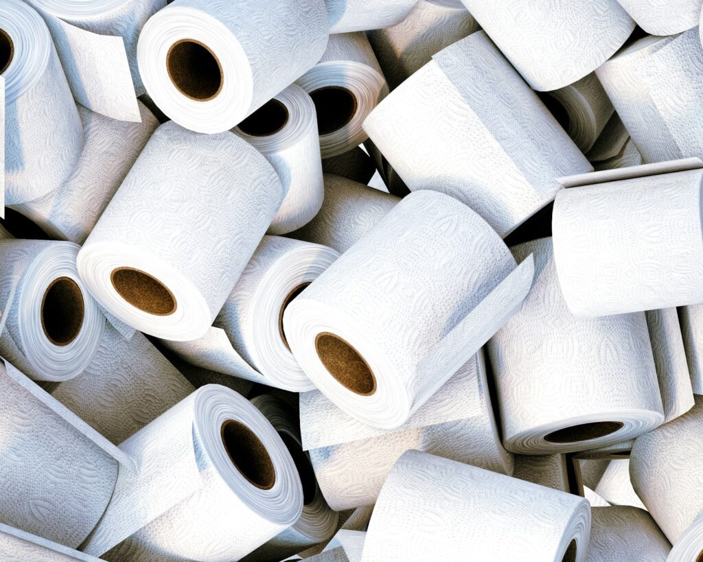 wc papier aanbieding