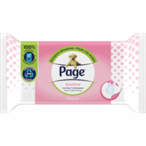 Sensitive vochtig toiletpapier