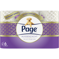 Kussenzacht toiletpapier