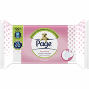 Sensitive vochtig toiletpapier