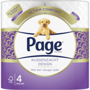 Toiletpapier 4 laags Design